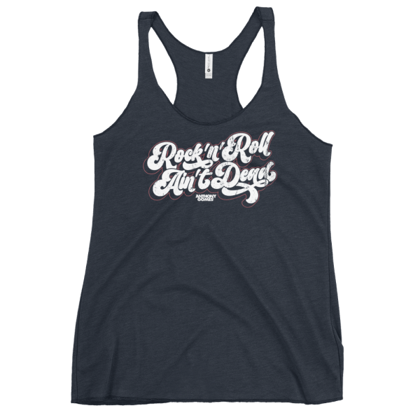 Women s R&R Ain t Dead Racerback Tank (Available in 3 Colors) For Sale