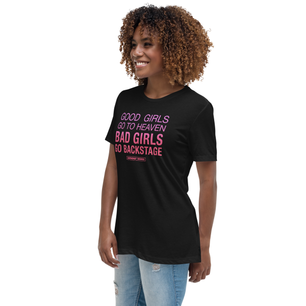 Women s Good Girls Bad Girls Relaxed T-Shirt - Available in 4 Colors (S-3XL) Cheap