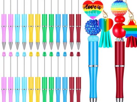 12PCS Bead Pens Fashion