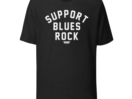 Support Blues Rock Unisex T-Shirt - Available in 4 Colors (S-5XL) Online