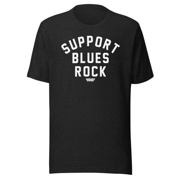 Support Blues Rock Unisex T-Shirt - Available in 4 Colors (S-5XL) Online