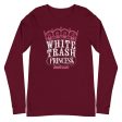 White Trash Princess Unisex Long Sleeve Tee (Available in 4 Colors) Hot on Sale