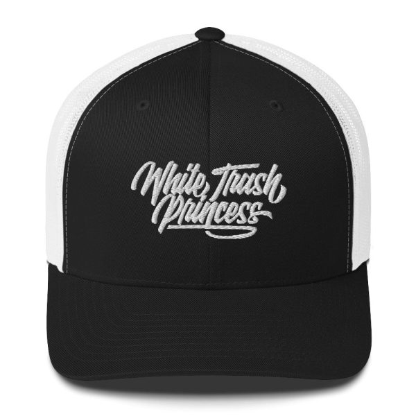 White Trash Princess Trucker Cap (Available in 6 Colors) Online Sale