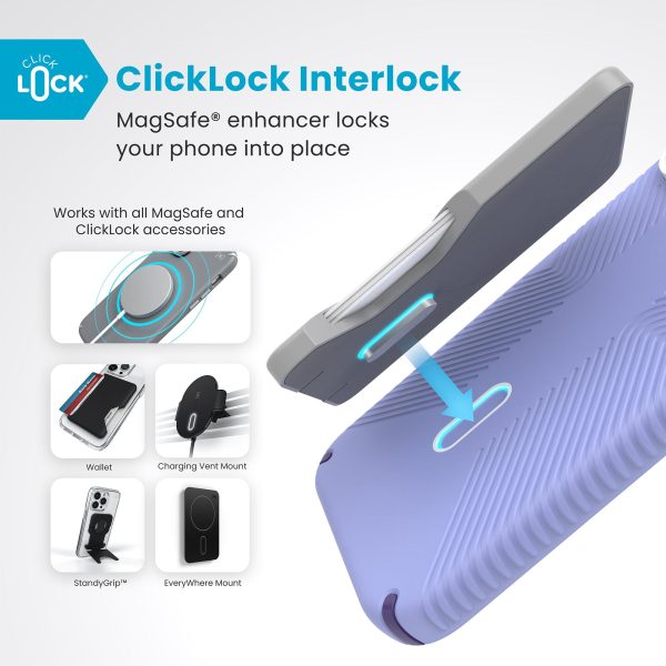 Presidio2 Grip MagSafe with ClickLock Apple iPhone 16 Pro Max Case Hot on Sale