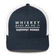 Whiskey Made Me Do It Trucker Cap (Available in 6 Colors) Supply