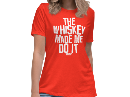 The Whiskey... Women s Relaxed T-Shirt - Available in 5 Colors (S-3XL) Online