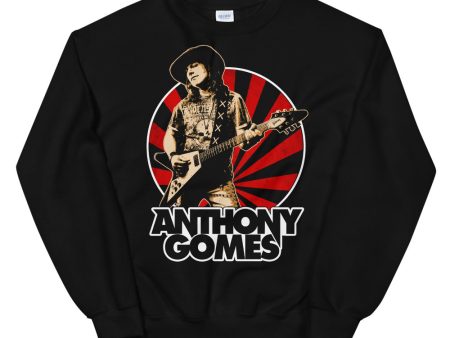 Anthony Gomes Red Rays Unisex Sweatshirt For Discount