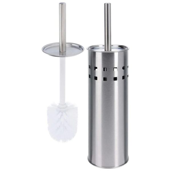 Stainless Steel Toilet Brush & Holder For Sale