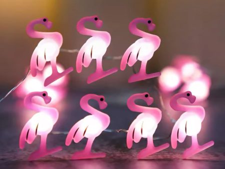 2m Flamingo String Light For Sale