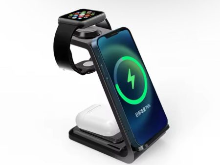 Wireless Charger 3 In 1 Stand Dock For Discount