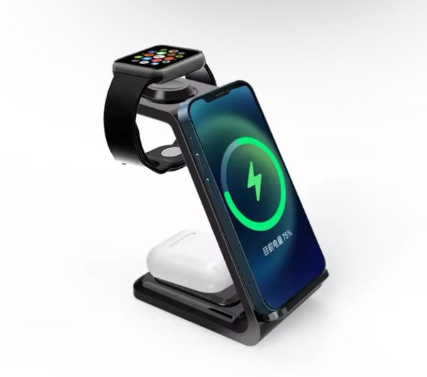 Wireless Charger 3 In 1 Stand Dock For Discount