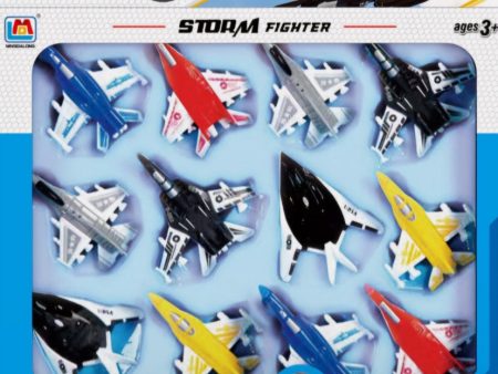 12PC Kids Fighter Jet Toy Cheap