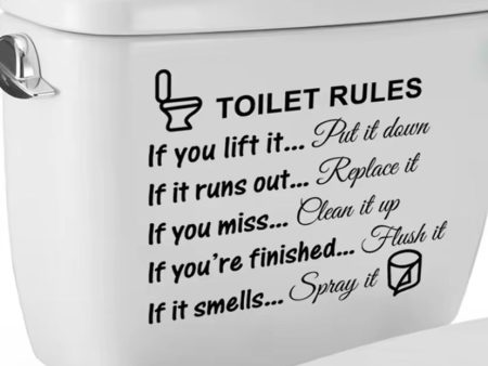 Toilet Sticker Online