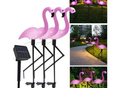 Solar Flamingo Ground Lamp on Sale