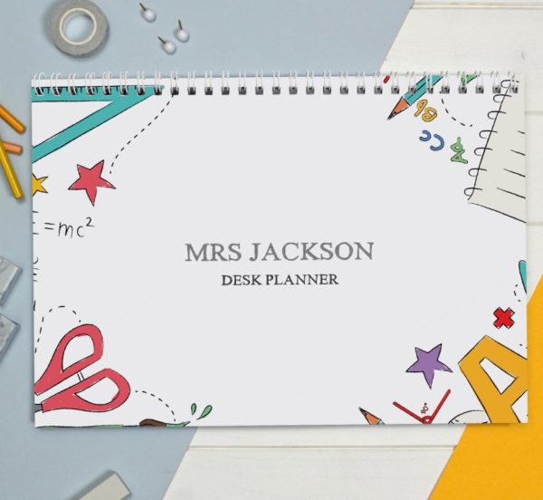 Teacher A4 Desk Planner Online Sale