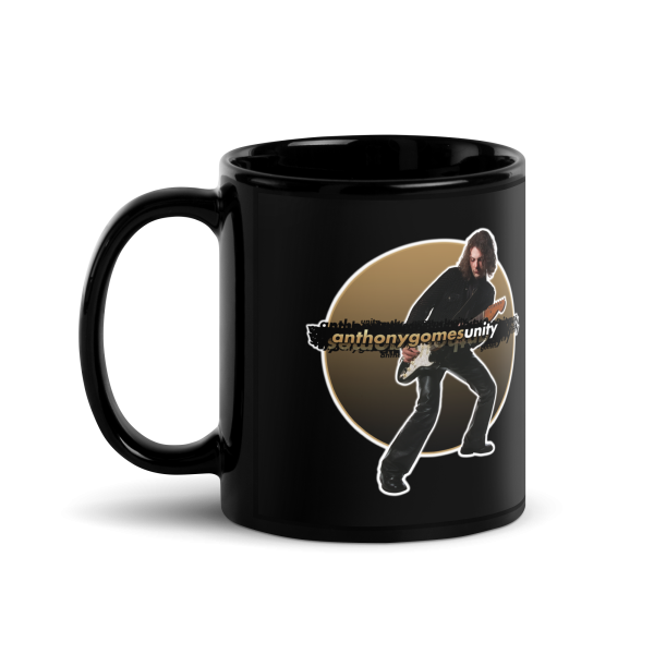 Unity Black Glossy Mug For Sale