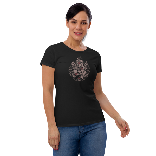 Women s HVB Crest Fashion Fit T-Shirt - Available in 3 Colors (S-2XL) Online