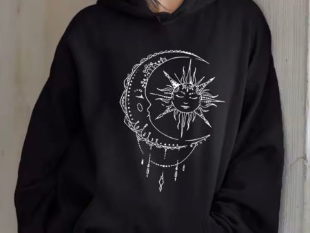 Sun & moon hoody Online Hot Sale