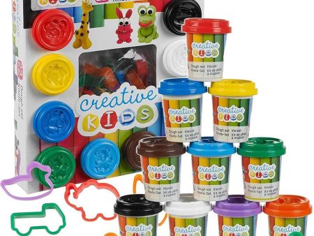 22 Pieces Play Dough Set & Accessories Hot on Sale