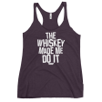 Women s  The Whiskey  Racerback Tank (Available in 8 Colors) Sale