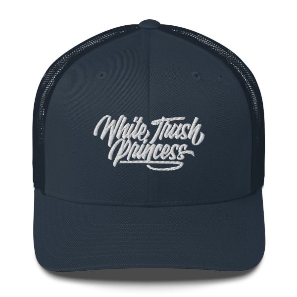 White Trash Princess Trucker Cap (Available in 6 Colors) Online Sale