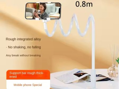 Bed Desk Clip Lazy Flexible Gooseneck Clamp Long Arms Mount For IPhone 8 7 6 Bed Desk Mobile Phone Holder Fashion