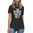 The Whiskey... Women s Relaxed T-Shirt - Available in 5 Colors (S-3XL) Online