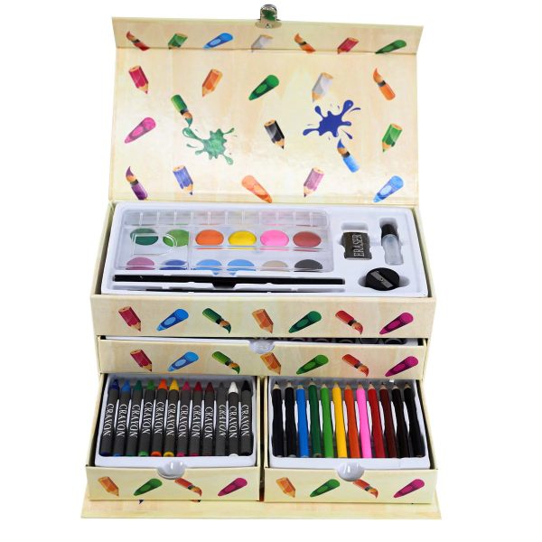 54 Pieces Craft Art Set in A Box Discount