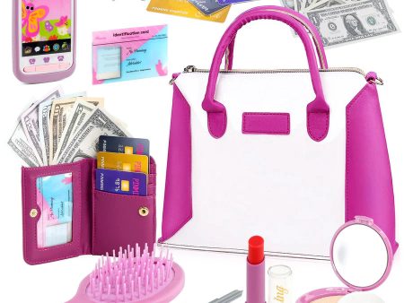 Toy Purse Pretend Play Makeup Set Online now