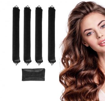 5pcs Overnight Heatless Hair Curler Fashion