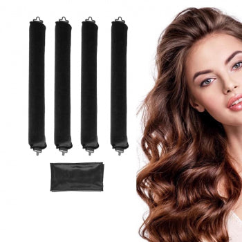 5pcs Overnight Heatless Hair Curler Fashion