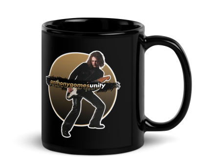 Unity Black Glossy Mug For Sale