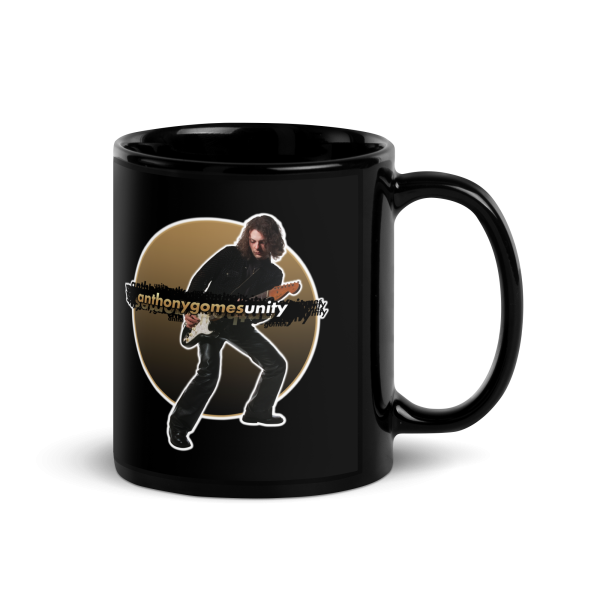 Unity Black Glossy Mug For Sale