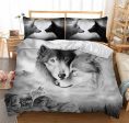 Wolf Skull Quilt Duvet Cover Bedding Set Pillow cases Online now