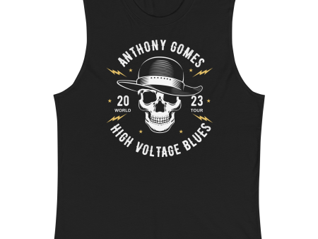 Skull Hat Muscle Shirt on Sale