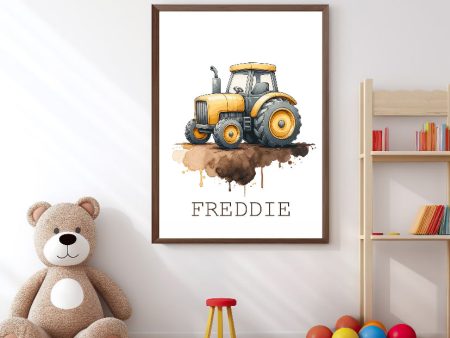 A4 Personalised Wall Art Print For Sale