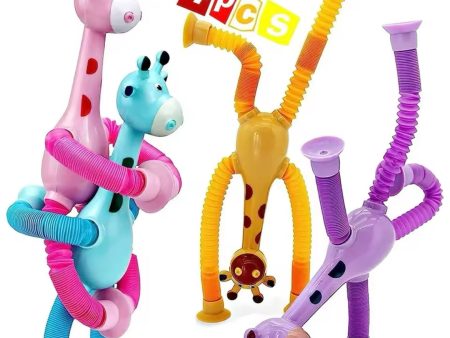 4 Pack Telescopic Suction Cup Giraffe Sale