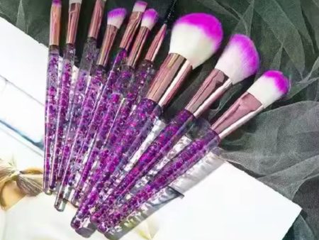 10Pc Make Up Brushes Online now