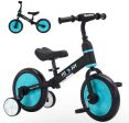 4-in-1 Kids Balance Bike with Pedals & Training Wheels on Sale