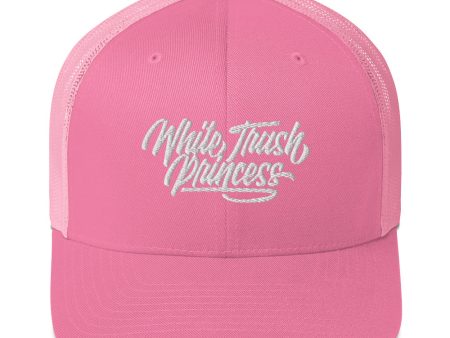 White Trash Princess Trucker Cap (Available in 6 Colors) Online Sale