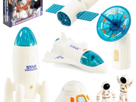 Space Exploration Set for Kids 7 Pcs Online now