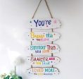 Wooden Inspirational Hanging Supply