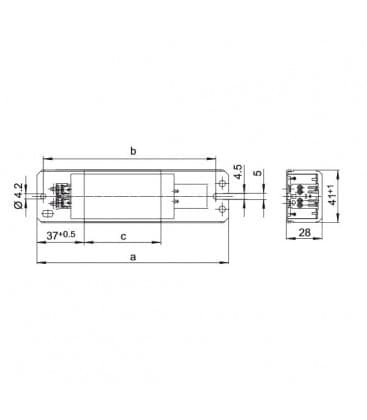 VOSSLOH - LN58.116-VO 1 x 58w T8 Magnetic Ballast 508186 Discount