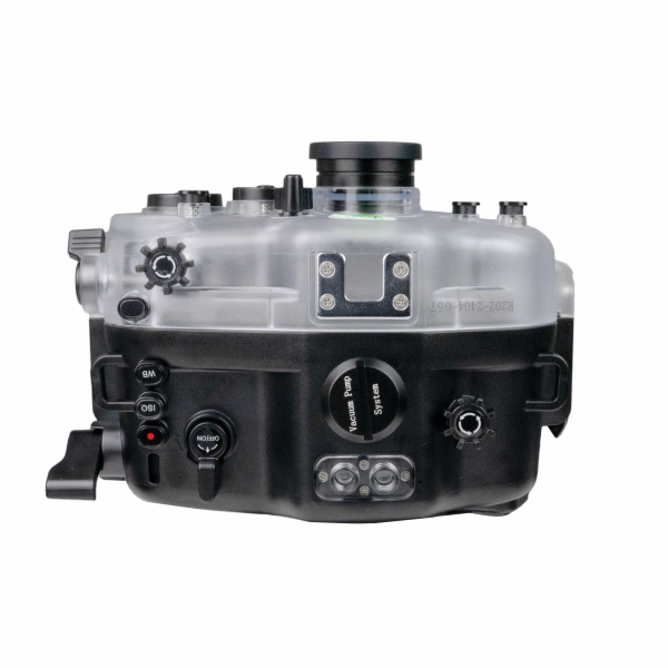 Fujifilm X-H2 X-H2S 40M 130FT Underwater camera housing with 8  Optical Glass Dome Port. XF 18-55mm on Sale