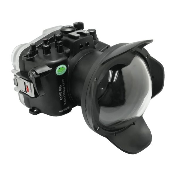 SeaFrogs 40m 130ft Underwater camera housing for Canon EOS R6 with 6  Dry Dome Port (RF 14-35mm f 4L) Cheap