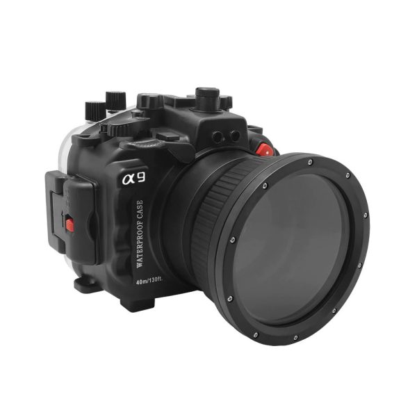 Sony A9 PRO V.3 Series UW camera housing kit with 8  Dome port (Including standard port).Black Sale