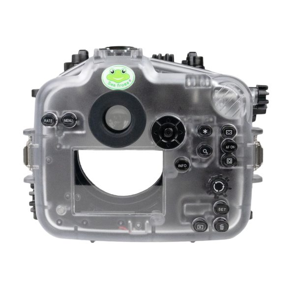 Sea Frogs 40m 130ft Underwater camera housing for Canon EOS R6 Mark II with 6  Short Flat Port (RF 14-35mm f 4L) Fashion