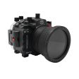 Sony A7 II NG V.2 Series UW camera housing kit with 8  Dome port (Including standard port). Black For Cheap