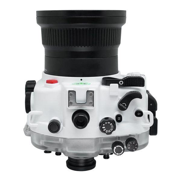 Sony A7R IV 40M 130FT UW camera housing kit with 8  Dome port V.8 (and standard port).White Cheap