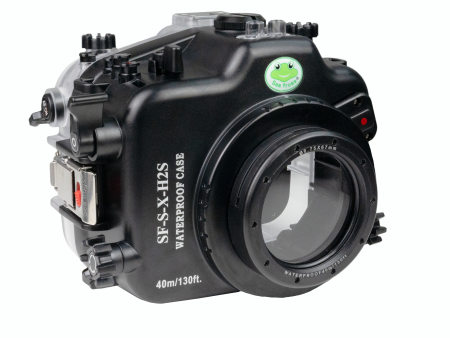 Fujifilm  X-H2 X-H2S 40M 130FT Underwater camera housing with glass Flat Short Port. XF 16mm For Cheap